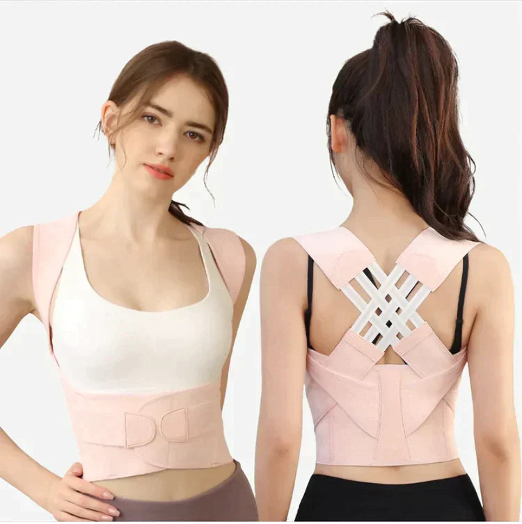 Adjustable Posture Support Brace for Everyday Back and Shoulder Alignment