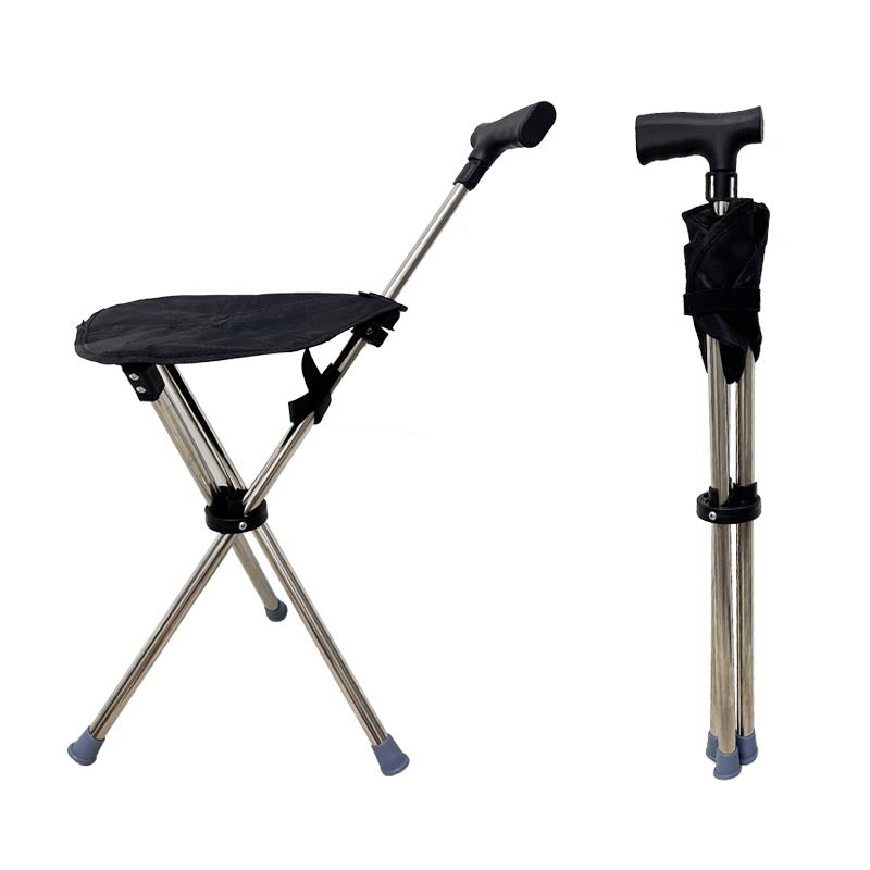 Folding Portable Cane Chair: The Best Gift for Seniors