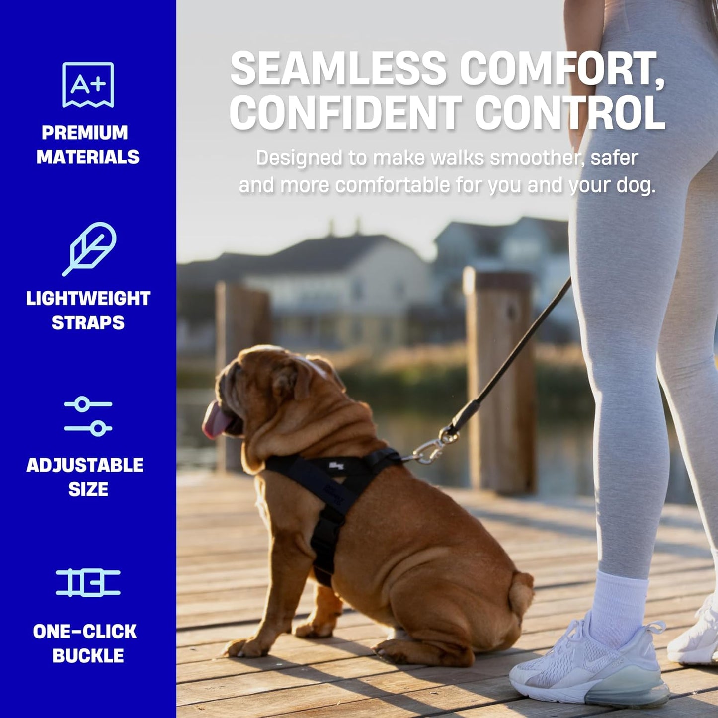 The Dog Harness That Stops Pulling — Without Sacrificing Comfort