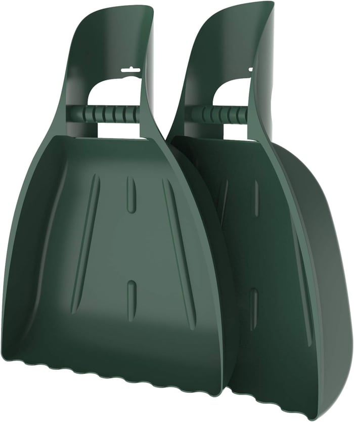 2025 Large Ergonomic Leaf Scoops