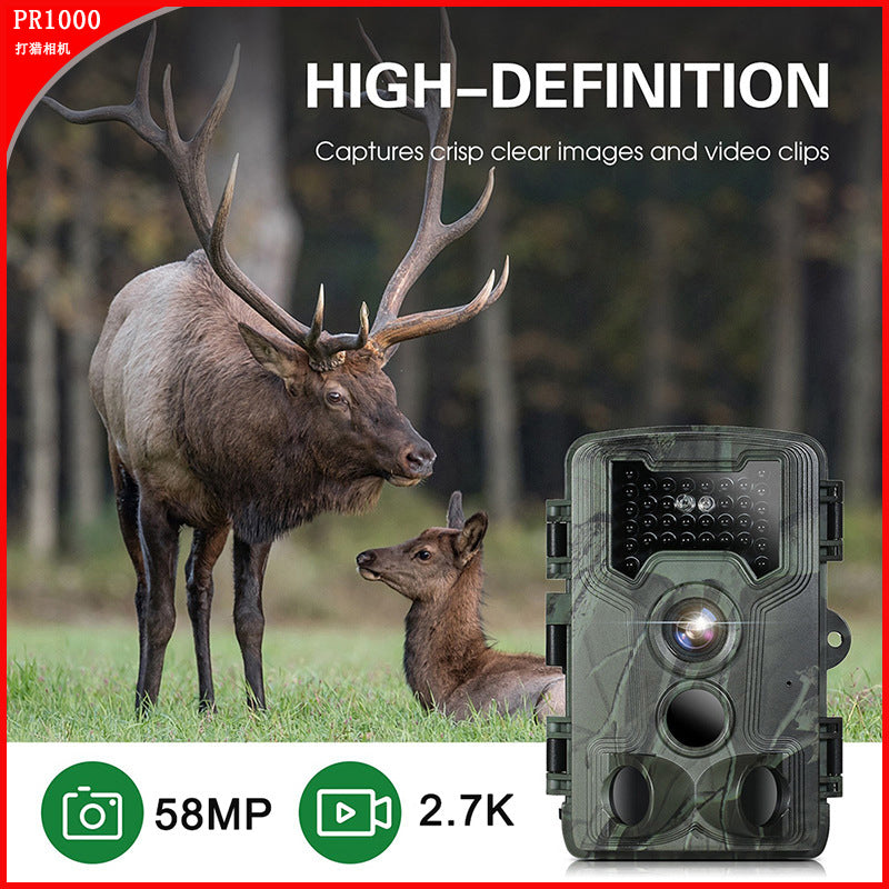 Wireless Hd Wildlife Game Trail Camera With Night Vision