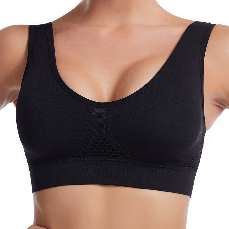 Breathable Cool Liftup Air Bra👙 Black / S