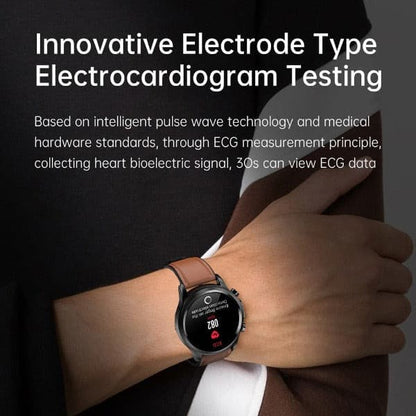 Geekran Non-Invasive Blood Glucose Test Smart Watch With ECG Band