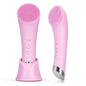 Vibrating Facial Cleansing Brush with Heating Function and 5 Speed Modes