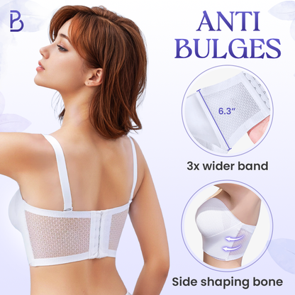 Breezypush - Breathable Non-Slip Strapless Front Buckle Push-Up Bra Hot Sale 50% Off