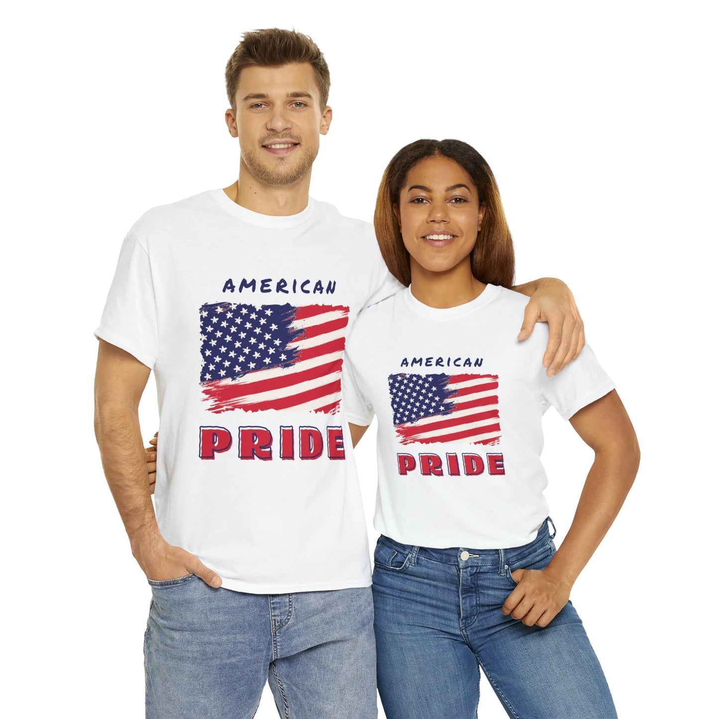 American Pride T-Shirt White / S T-Shirt