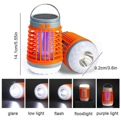 2024 Multifunctional Solar Anti-Mosquito Light Mosquito Killer Lamp