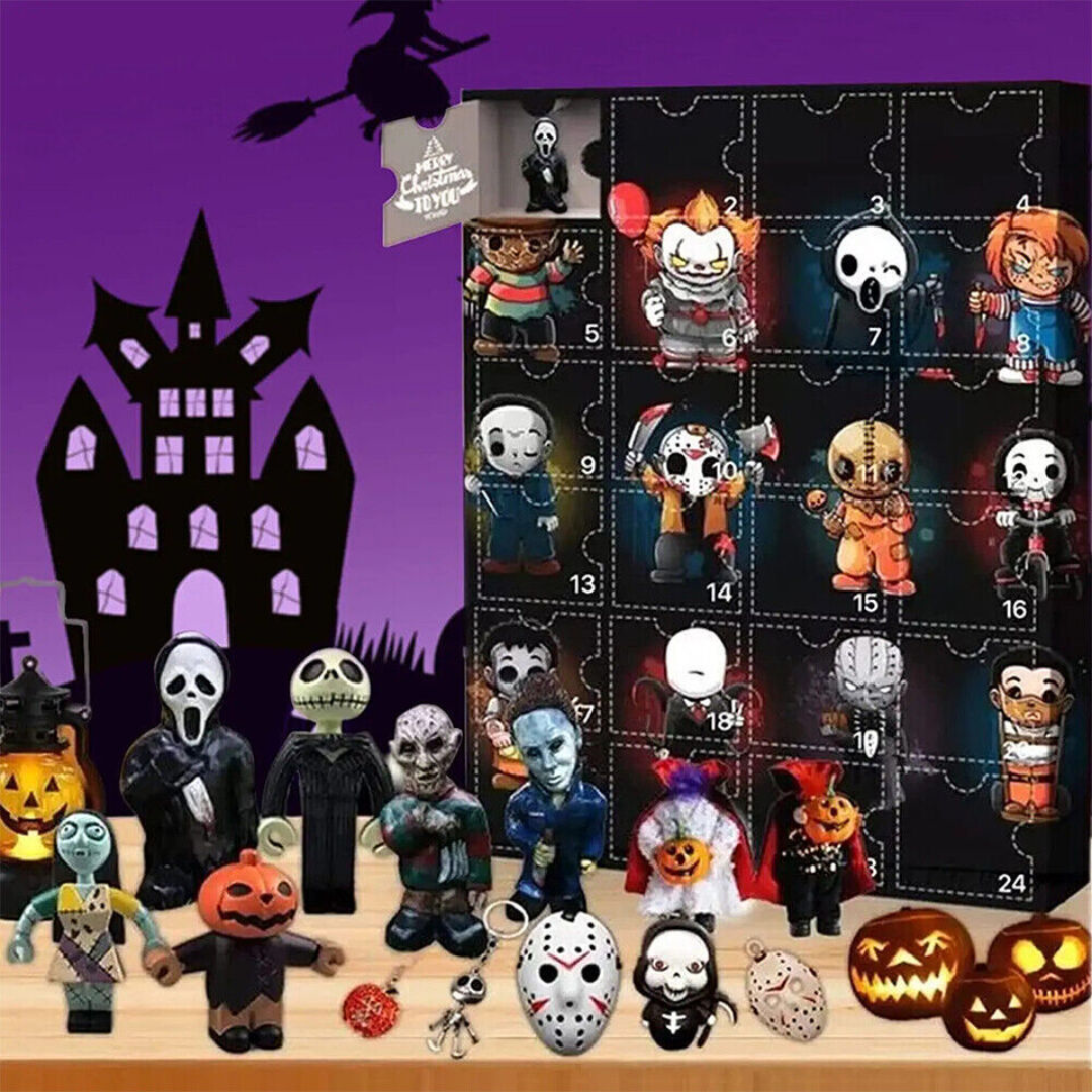 Halloween Advent Calendar 2024 - Contains 24 Gifts A