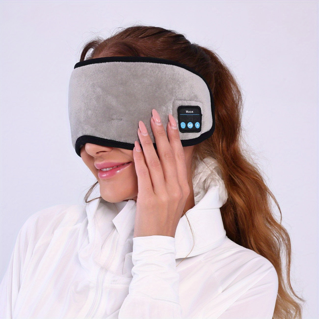 Wireless Sleep Eye Mask Headphones - Pressure-Free