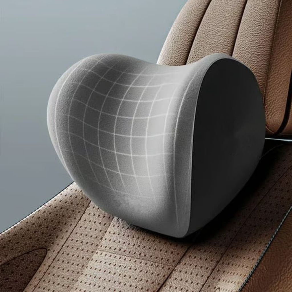 Car Headrest & Lumbar Support Cushion