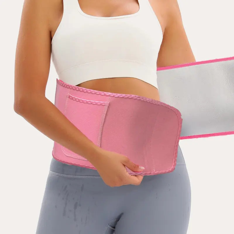 Neoprene Core Compression Belt with Adjustable Fit and Heat Retention