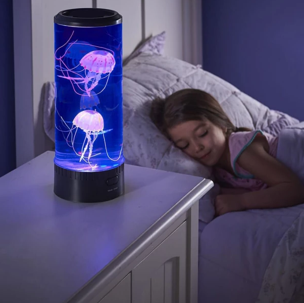 Led Jellyfish Lava Lamp & Aquarium For Kids Adults