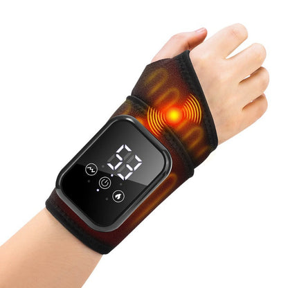 Wrist Massage Wrap with Heat and Vibration,  Rechargeable