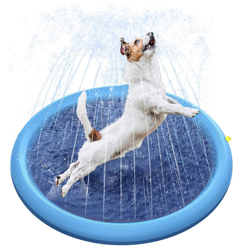 Ultimate Dog Sprinkler Pad Blue / 39X39In