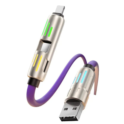 4-in-1 USB Charging Cable mFish fast charging MAX 240W