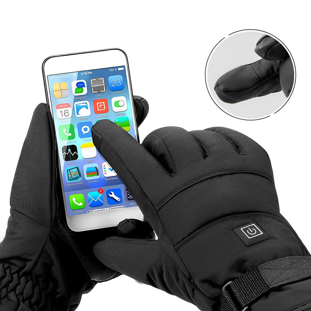 Unisex Heated Gloves Rechargeable Electr