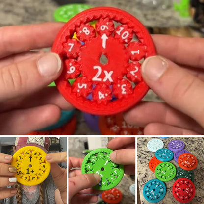 Geniuspinners™ Math Facts Fidget Spinners