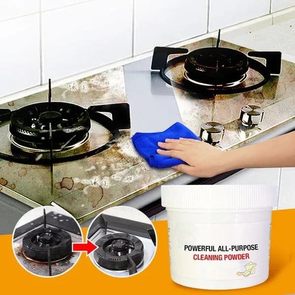 Powerful Kitchen All-Purpose Powder Cleaner 110G / Buy 2 Get 1 Free(3Pcs)