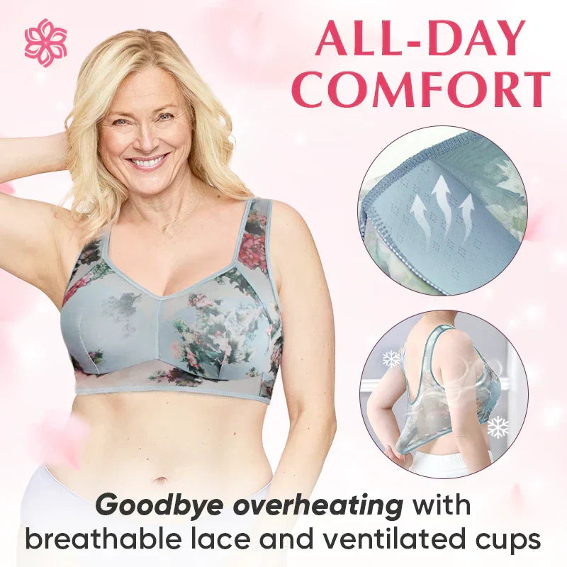 Ellebloom - Lace Buttonless Comfortable Bra Last Day Sale 50% Off