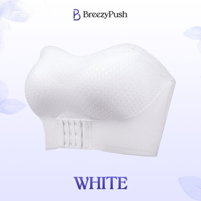 Breezypush - Breathable Non-Slip Strapless Front Buckle Push-Up Bra Hot Sale 50% Off