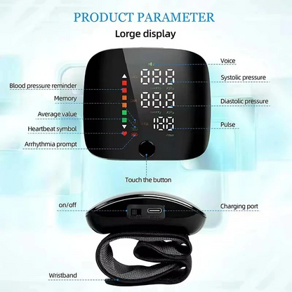 Wrist Blood Pressure Monitor