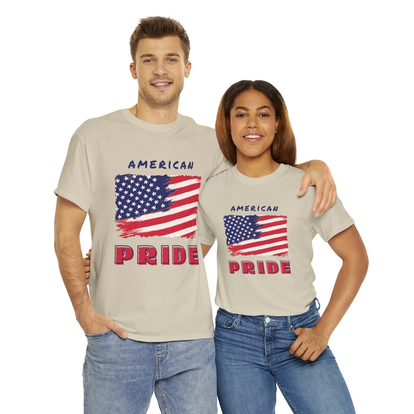 American Pride T-Shirt Sand / S T-Shirt