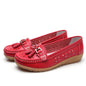 Women's hollow soft leather breathable sandals