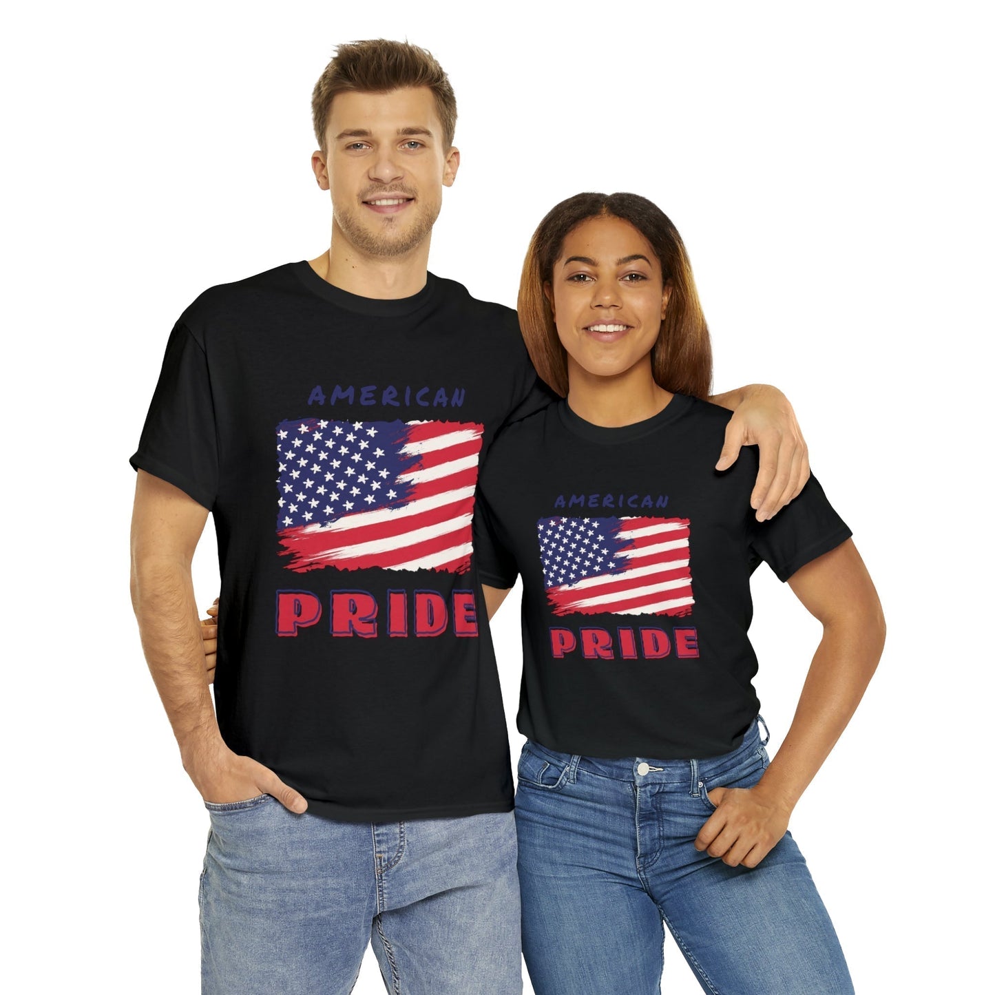 American Pride T-Shirt Black / S T-Shirt