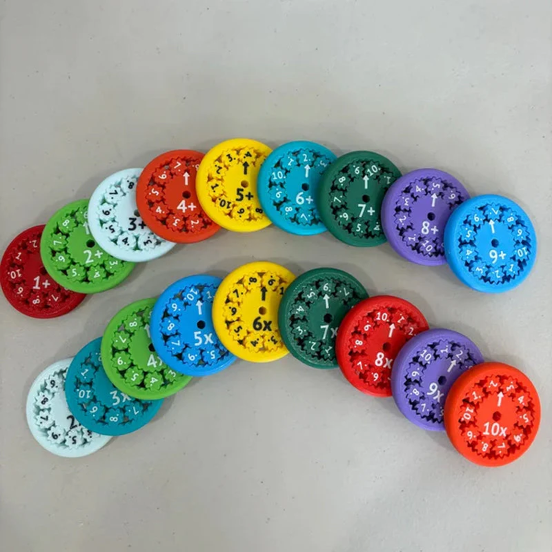 Geniuspinners™ Math Facts Fidget Spinners Full Set（19Pcs）