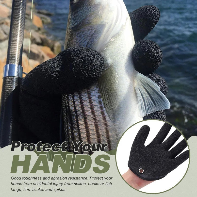 Fisherman’s Non-Slip Protection Gloves