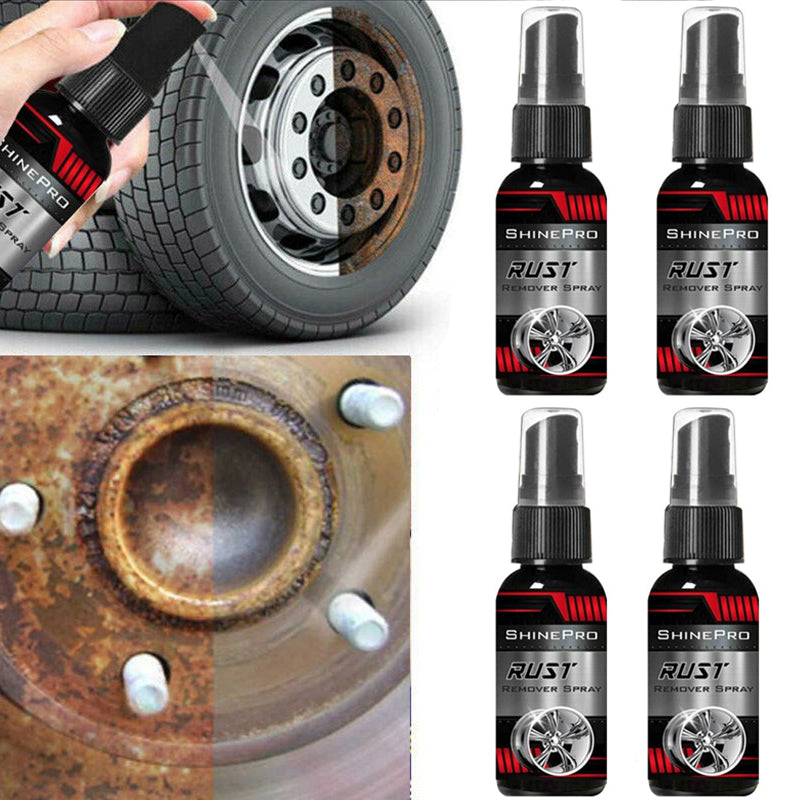 Car Parts Rust Remover Spray Magic Wheel Hub Cleaner 100Ml / 4 Pcs