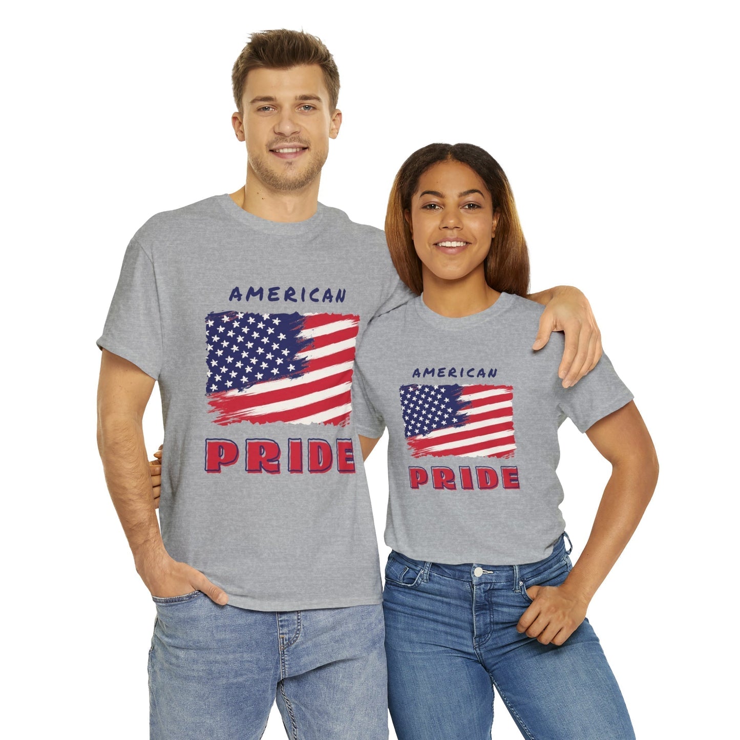 American Pride T-Shirt Sport Grey / S T-Shirt