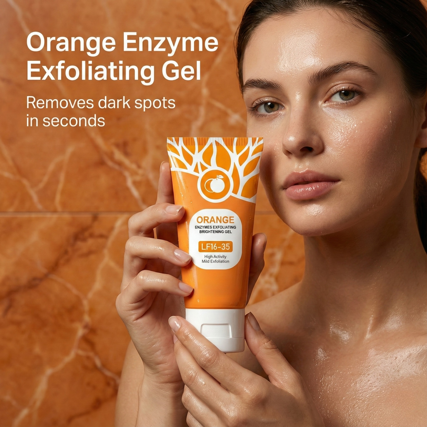 Auraglow™ Citrus Enzyme Exfoliating Gel for Dark Spots & Smooth Skin