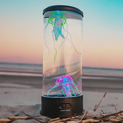 Led Jellyfish Lava Lamp & Aquarium For Kids Adults