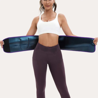 Neoprene Core Compression Belt with Adjustable Fit and Heat Retention