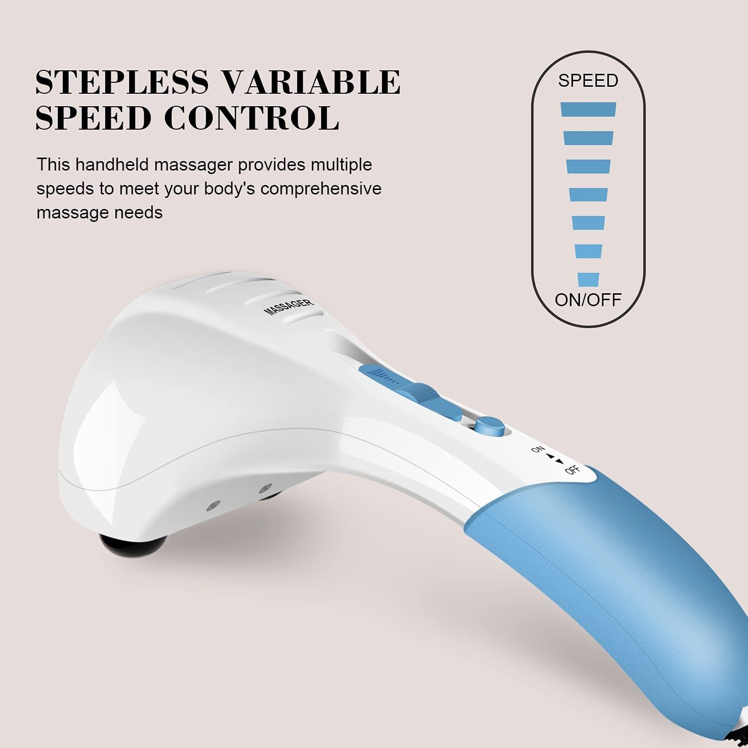 Electric Handheld Full-Body Massager Feeds D