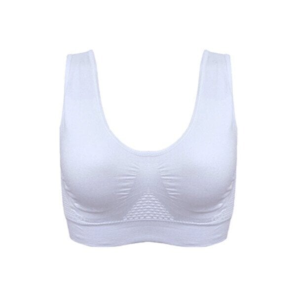 Breathable Cool Liftup Air Bra White / S