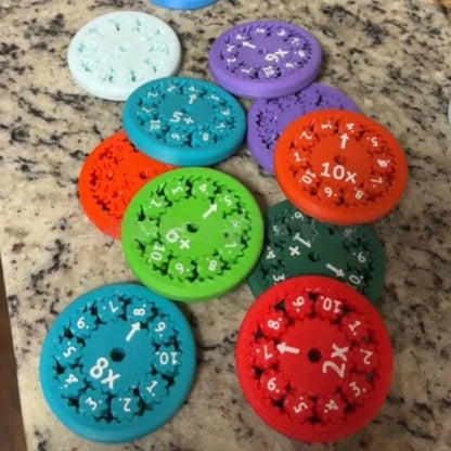 Geniuspinners™ Math Facts Fidget Spinners