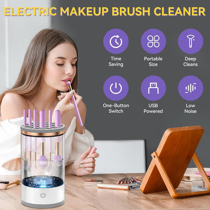 Electric Makeup Brush Cleaner Machine