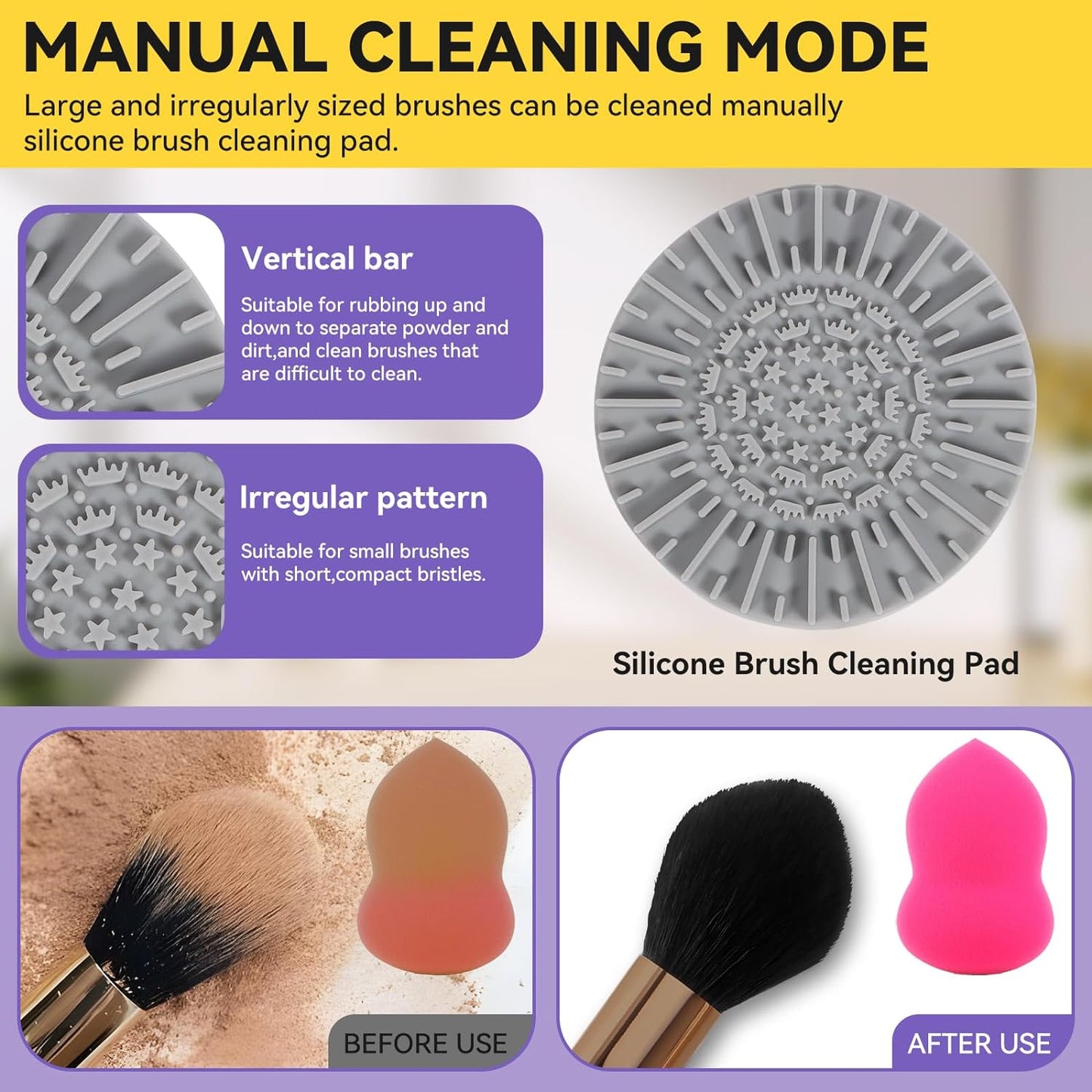 Electric Makeup Brush Cleaner Machine