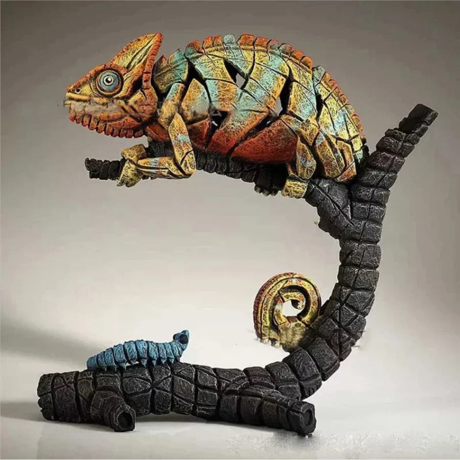 Contemporary Animal Sculpture Collection Animal Scul Chameleon