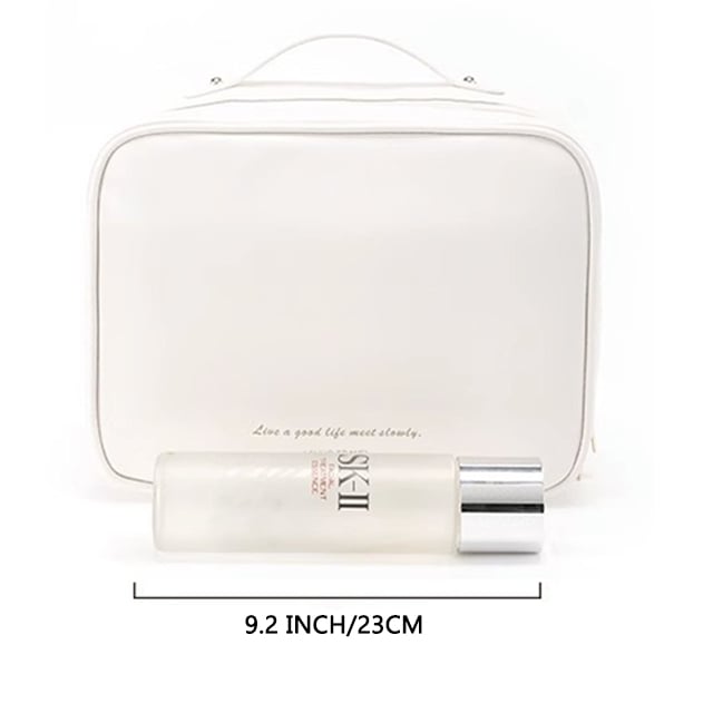 Multi-Compartment Toiletry Cosmetics Bag