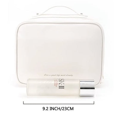 Multi-Compartment Toiletry Cosmetics Bag