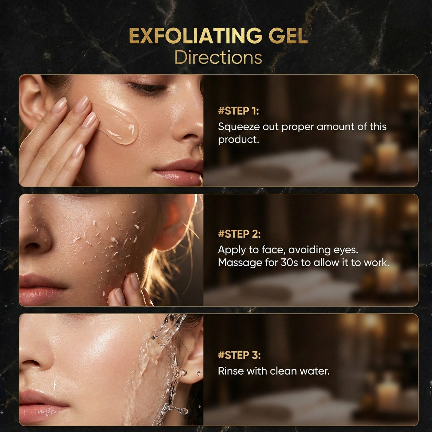 Auraglow™ Citrus Enzyme Exfoliating Gel for Dark Spots & Smooth Skin