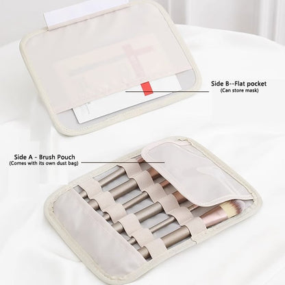 Multi-Compartment Toiletry Cosmetics Bag