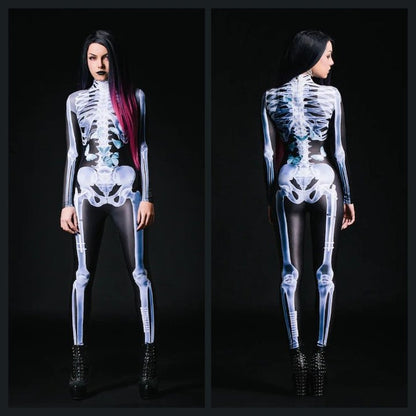 Skeleton Full Bodysuit Halloween