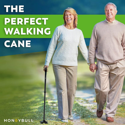 Foldable Adjustable And Collapsible Walking Cane For Men & Women