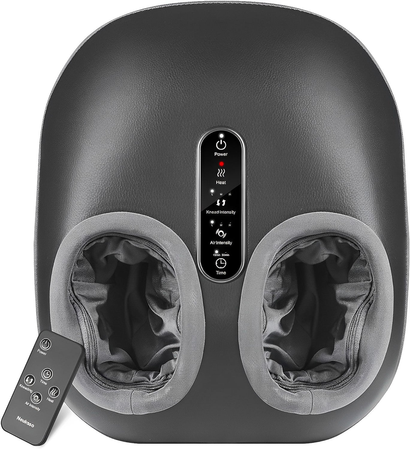 Shiatsu And Kneading Foot Massager With Heat Vibration Air Compression Feeds D