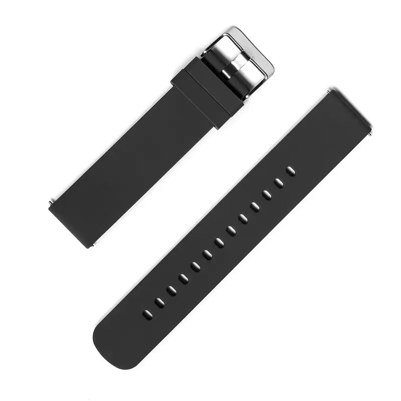 Blood Glucose Monitoring Smartwatch Cosmic Black / Silicone Strap(No Watch)