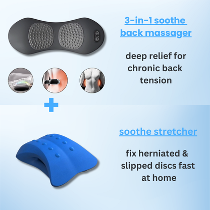 soothe - 3-in-1 back massager